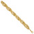 14k Polished and Textured Fancy Link Bracelet FB2014-7.5