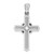 14k White Gold Passion Cross Pendant K2175W