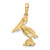 14k Pelican Pendant K3118