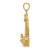 14K Lighthouse W/ Wave Charm K7409