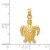 14k Sea Turtle Pendant K3309