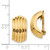 14k Omega Clip Non-pierced Earrings H869