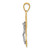14k Two-tone Mariner's Crucifix Pendant K2209