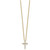 10k Diamond Cross 18 inch Necklace PM1000-025-1YA