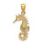 14K Seahorse Pendant K2980