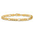 10k 4.5mm Concave Open Figaro Chain 10LF120-8