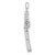 14k White Gold Cross Pendant Mounting PM5015-005-W