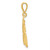 14k Medium Polished Number 86 Charm MP86