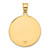 14k Saint Christopher Medal Pendant M1487