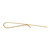 14k Men's Polished Tie Bar MC182