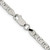 Sterling Silver 3.75mm Flat Anchor Chain QAN100-22