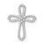 14k White Gold 1/20ct. Diamond Cross Pendant PM4061-006-WA