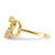 10k CZ Heart Ring 10C1231
