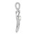 14k White Gold Created Opal and Diamond Heart Pendant PM7005-OP-001-WA