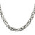 Sterling Silver 8.25mm Byzantine Chain QBZ200-24