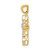 14k 1/15ct. Diamond Cross Pendant PM5076-008-YA