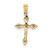 14k 1/15ct. Diamond Cross Pendant PM5076-008-YA