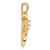 14k Heart Pendant Mounting PM4823-010-Y