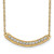 14k Diamond Curved Bar 18 inch Necklace PM4679-016-YA