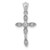 14k White Gold 1/20ct. Diamond Cross Pendant PM5067-005-WA