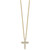14k Diamond Cross 18 inch Necklace PM1000-050-YA