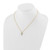 14k Diamond Cross 18 inch Necklace PM1000-050-YA
