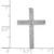 14k White Gold 1/4ct. Diamond Cross Chain Slide PM5140-025-WA