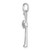 14k White Gold 1/6ct. Diamond Cross Pendant PM5035-016-WA