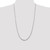 Sterling Silver 2.75mm Diamond-cut Rope Chain QDC060-28