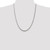 Sterling Silver 4.25mm Diamond-cut Rope Chain QDC090-24