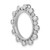 14K White Gold Lab Grown Diamond VS/SI FGH Fancy Circle Chain Slide PM7920-062-WLG