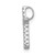 14k White Gold Diamond Cross Pendant PM4963-013-WA