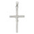 Sterling Silver Polished Crucifix Pendant QC1924