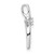 10K White Gold Cross Pendant Mounting PM5012-002-1W