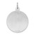 Sterling Silver Rhodium-plated My Confirmation Disc Charm QC2395