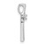 14k White Gold Cross Pendant Mounting PM5018-008-W
