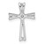 14k White Gold Cross Pendant Mounting PM5018-008-W