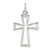 Sterling Silver Cross Pendant QC7232