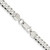 Sterling Silver 5.65mm Concave Beveled Curb Chain QCBC150-18