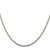 Sterling Silver Rhodium-plated 1.85mm Diamond-cut Rope Chain QDC030R-28