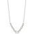 14K Two-Tone Lab Grown VS/SI FGH Dia Fancy Link Necklace PM9676-100-WYLG