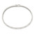 Sterling Silver 7mm Diamond-cut Flexible Bangle QB615