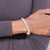 Sterling Silver 7mm Diamond-cut Flexible Bangle QB615