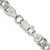 Sterling Silver 7mm Pav Curb Chain QCF180-20