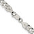 Sterling Silver 6mm Beveled Curb Chain QFB150-26