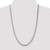 Sterling Silver 6mm Beveled Curb Chain QFB150-26