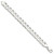Sterling Silver 13mm Beveled Curb Chain QFB310-8