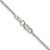 Sterling Silver 1.4mm Box Chain QBX026-18