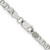 Sterling Silver 4.0mm D/C Flat Anchor Curb Chain QFAN100-20