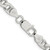 Sterling Silver 6.5mm D/C Flat Anchor Curb Chain QFAN180-24